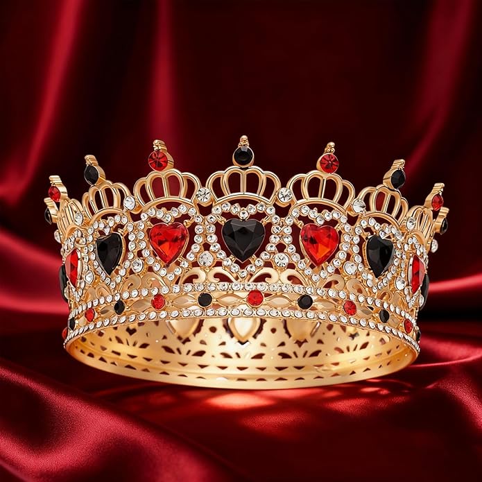 Crown for Women, Princess Crowns & Tiaras for Women, Rhinestone Wedding Crowns and Birthday Party Prom Cosplay Headdress