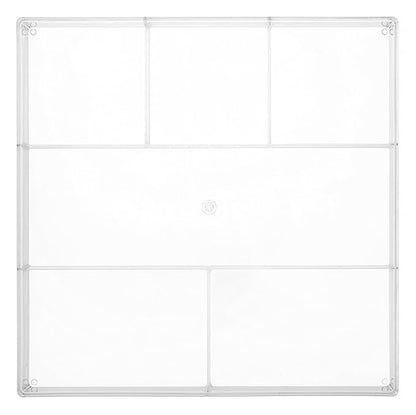 Whitmor 6-Section Clear Drawer Organizer