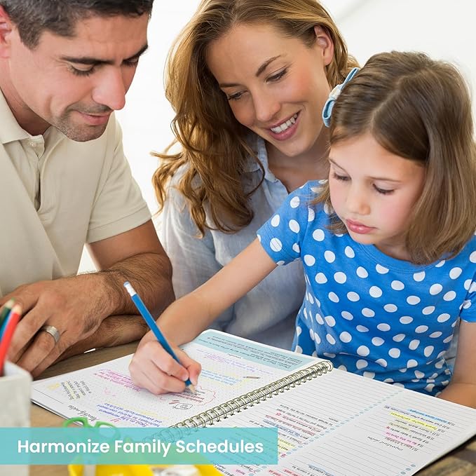 Monthly Planner 2026-2027, 2 Year Months Calendar Planner 2026-2027, Runs from January 2026 - Decembe 2027, 7" x 10", 24 Months, Perfect for School Office Home Planning - Baby Blue