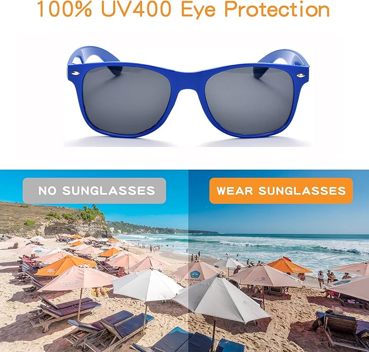 YQVIE 20 Pack Wholesale Sunglasses for Men Women in Bulk 70s Retro Cheap Glasses for Party Supplies