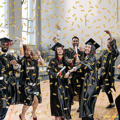 KatchOn, Gold Graduation Confetti Class of 2025 - Pack of 500 | Shiny 2025 Confetti | Gold Graduation Decorations 2025 | graduation Table Decorations 2025 | Table confetti, Class of 2025 Decorations