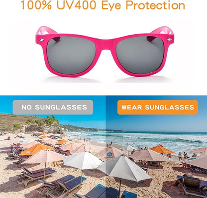 YQVIE 20 Pack Wholesale Sunglasses for Men Women in Bulk 70s Retro Cheap Glasses for Party Supplies