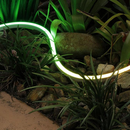 LIFX Supercolor Neon Flex Outdoor Smart Rope Light, 16ft RGBW LED Strip with Polychrome Technology, 60 Addressable Zones, Bendable Silicone, Wi-Fi, Works with Alexa, Google, HomeKit, LFXNEON16/WP