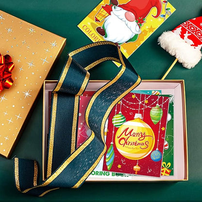 Omgouue 32Pcs Christmas Coloring Books for Kids - Xmas Party Favors Stockings Gifts Goodie Bags Stuffers Holiday Supplies