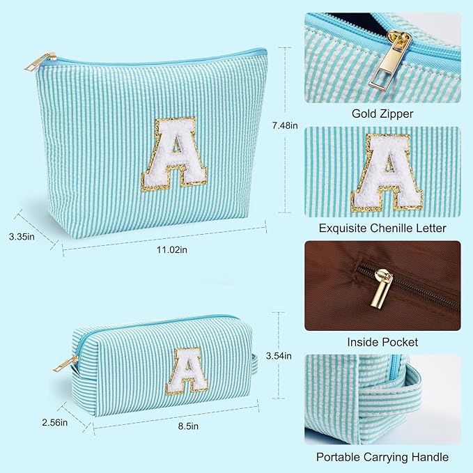 YOOLIFE Christmas Gifts For Teenage Girls Birthday Gift for Girls Makeup Bag Cosmetic Bag Teacher Gifts for 3 4 5 6 7 8 9 10 11 12 13 Year Old Girl Christmas Gift For Women E