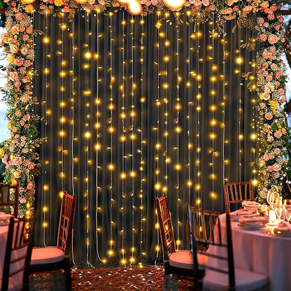 10x10 Black Backdrop Curtain for Parties Wrinkle Free Black Photo Curtains Backdrop Drapes Fabric Decoration for Birthday Party Wedding 5ft x 10ft,2 Panels