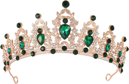 Crystal Tiaras and Crowns for Women - Wedding and Birthday Party Princess Crown Hair Accessories For Wedding, Prom, Pageant Celebration Party A3