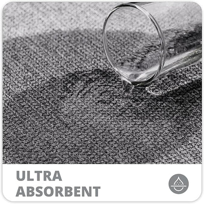 Bath Mat,Ultra Thin Bathroom Runner Rugs,Large Bath Mats for Bathroom,Quick Dry,Non-Slip,Machine Washable,Low Pile,Bath Rug,Shower Outside,Sink,Home Decor Accessories.Grey,3'x5'(36x60inch)