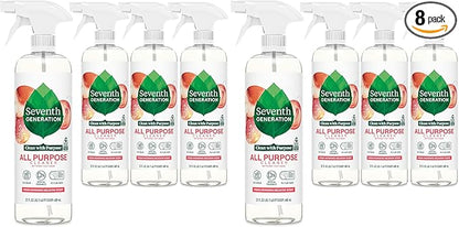 Seventh Generation All Purpose Cleaner,Degreasing Formula,Fresh Morning Meadow Scent,23 oz,(Pack of 8)