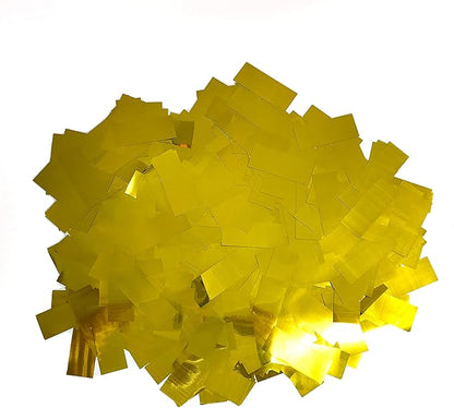 Confetti Sky [6 Pack] 12 Inch Confetti Cannons | Gold Confetti Poppers for Wedding Celebration, Birthday Party, Pranks, Graduation, Christmas Eve and New Year Celebration