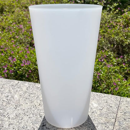 AOYITE Large Plastic Cups 32 oz - Reusable Big Drinking Cup set of 12 - BPA Free Dishwasher Safe Tall Drinking Glasses - Unbreakable Water Tumblers for Kids Kitchen Outdoor