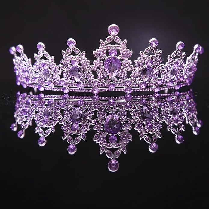 Kamirola - Queen Crown and Tiaras Princess Crown for Women and Girls Crystal Headbands for Bridal, Princess for Wedding and Party（01）