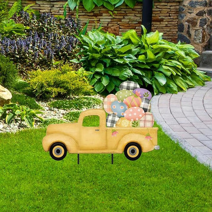 Briarwood Lane Easter Egg Pickup Metal Art