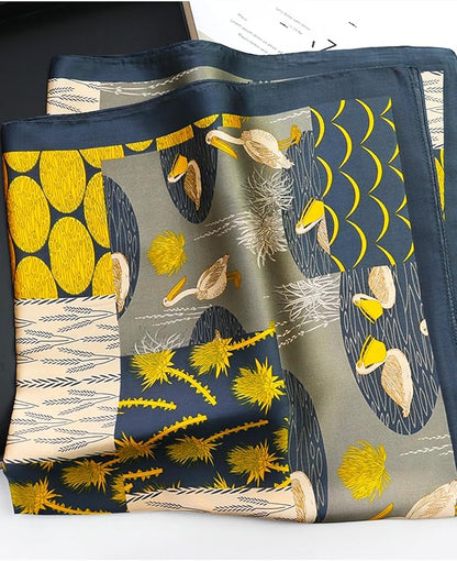 Neck Scarf For Womens Silky Head Scarves Hair Bandanas Square Scarf Fashion Accessories lightweight