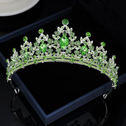 Kamirola - Queen Crown and Tiaras Princess Crown for Women and Girls Crystal Headbands for Bridal, Princess for Wedding and Party（01）