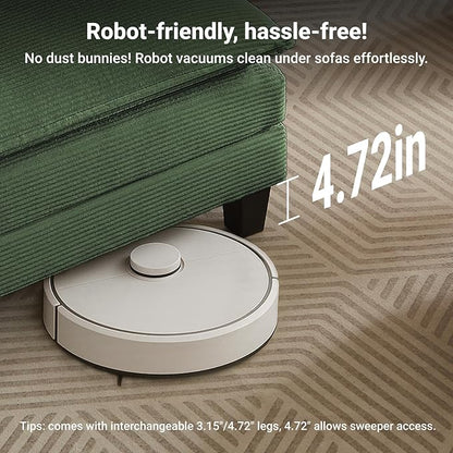 Modular Sectional Sofa, 111.5" U-Shaped Corduroy Comfy Sectional Couches for Living Room, 3-Seater Cloud Couches with 2 Movable Ottomans, Flexible Combination Modern Deep Seat Sofa (Green)