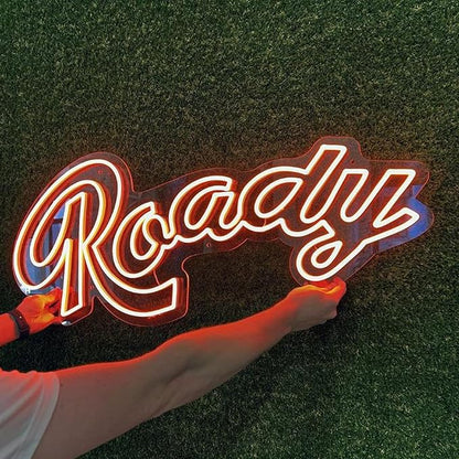 Business Signs, and Storefront Signs - Personalized Double Line Fonts LED Neon Sign for Home Decor, Wedding Decorations, Wall Decor, Indoor & Outdoor Waterproof