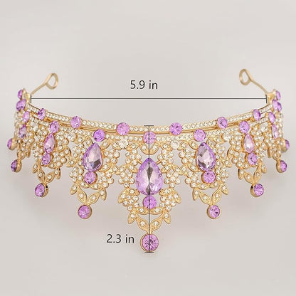 tiaras and crowns for women queen crowns for Women and Girls Crystal Princess Tiaras Rhinestone Tiaras For Wedding Bridal Birthday Prom Pageant Party