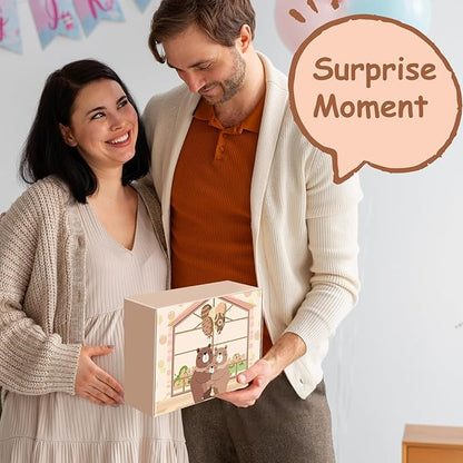 16pcs Gender Reveal Gift, Baby Shower Gifts and Pregnancy Gift for New Parents, New Mom Care Package, First Time Moms Gift Box, New Mom Gift for Expecting Mom, Baby Welcome Box, Newborn Gift Set
