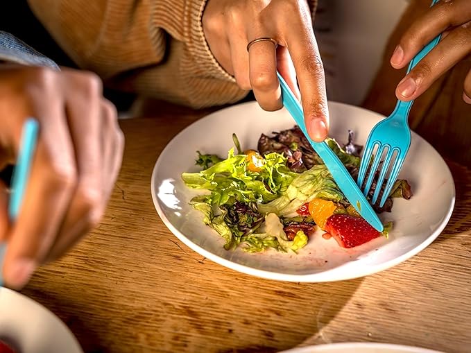 phade 100% Compostable Forks – BPI Certified Wrapped Cutlery in Compostable Packaging, 350 Bulk Count, 6.5 Inch Sustainable Disposable Utensils for Events, Takeout, Home – Made in USA