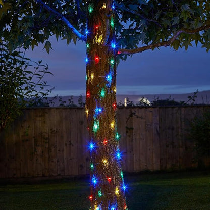 Joomer Fairy String Lights 66FT 200 LEDs Plug in Fairy Lights Indoor Copper Wire String Light DIY for Bedroom, Parties, Wedding, Christmas, Outdoor, Indoor Decoration (Multicolor, Non-Connectable)