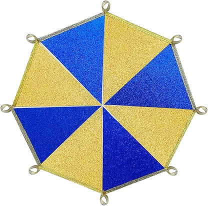 Royal Blue Gold Party Decorations Pennant Banner Flag Glitter Navy Blue and Gold Triangle Hanging Bunting for Birthday Graduation Bridal Shower Wedding Bachelorette Nautical Ahoy Achor Party Supplies