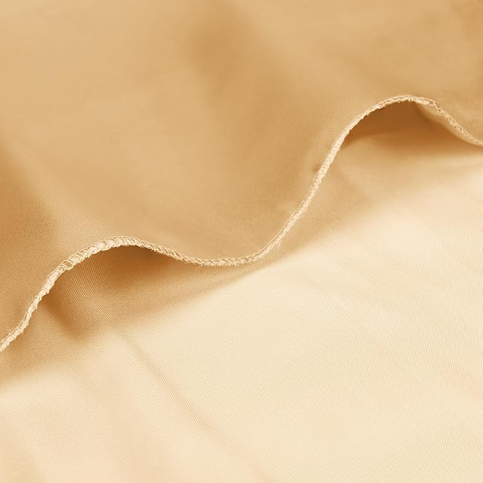Bailarina 40 Pack Gold Satin Napkins,17x17 Inches Wedding Napkins Square Soft Silky Table Napkins Bulk Decorative Elegant Cloth Napkin for Party Decoration, Banquet,Wedding,Graduation