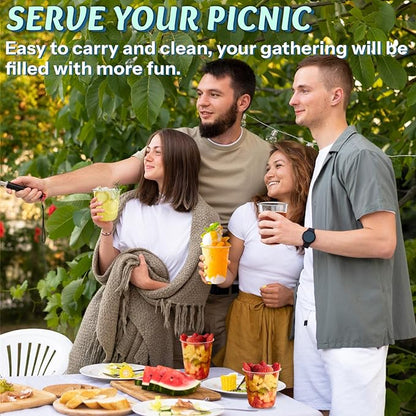 Homestockplus 15 oz Clear PET Plastic Cups 100 Pack - U-Shaped Disposable Open-Top Plastic Cups, Crystal Clear Ice Coffee Cups To Go for Iced Coffee, Smoothies, Bubble Tea & Outdoor Gatherings
