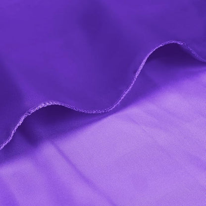 Bailarina 40 Pack Purple Satin Napkins,17x17 Inches Wedding Napkins Square Soft Silky Table Napkins Bulk Decorative Elegant Cloth Napkin for Party Decoration, Banquet,Wedding,Graduation