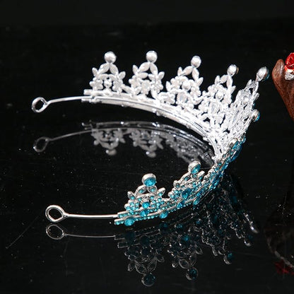 Crystal Tiaras and Crowns for Women - Wedding and Birthday Party Princess Crown Hair Accessories For Wedding, Prom, Pageant Celebration Party A3