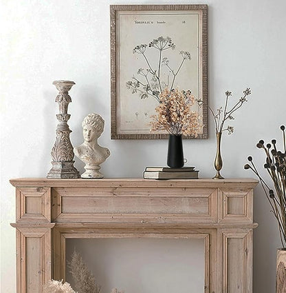 Mandy's Light Brown Artificial Baby’s Breath European Flowers 6 Bundles Silk Gypsophila with Bendable Stems for Fall Thanksgiving & Christmas Centerpiece Wedding Decor and Table Arrangements