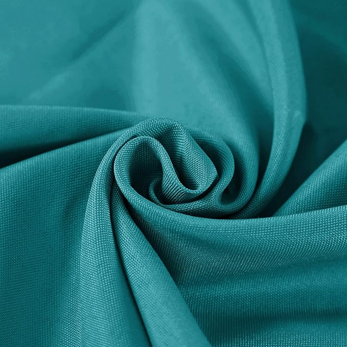 Cloth Napkins 20x20 inch Washable Polyester Dinner Napkins Soft Table Napkins for Wedding Party Dining Banquet(Teal,100PCS)