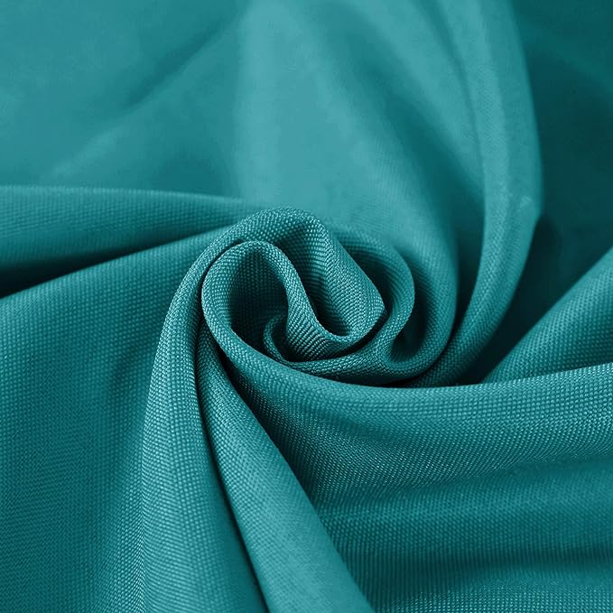 Cloth Napkins 17x17 inch Washable Polyester Dinner Napkins Soft Table Napkins for Wedding Party Dining Banquet(Teal,50PCS)