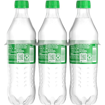 Sprite Lemon Lime Soda Soft Drinks, 16.9 fl oz, 6 Pack
