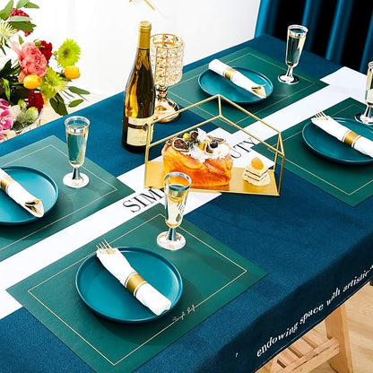 N9R 30 Pack Pre Rolled Gold Plastic Cutlery Set, Wrapped Plastic Silverware Set with 30 Forks, 30 Knives, 30 Spoons and 30 Napkins, Disposable Cutlery Set for Party and Wedding