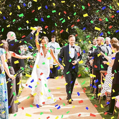 Confetti Cannon 12 Pack Party Poppers Multicolor Poppers 12Inch for Party Celebrations Confetti Popper Shooter Paper Confetti Cannon Bulk for Birthday Graduation Wedding Christmas NewYear