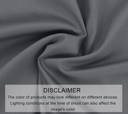 Zoyer Cloth Napkins Set of 12, 18x18 Inches Cotton Enrich Napkins Cloth ‎Washable, Soft & Durable Dinner Napkins for Parties, Wedding, Christmas, ‎Thanksgiving & Everyday Use - Charcoal Grey