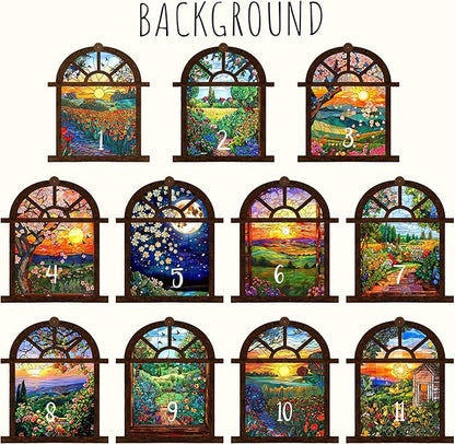Personalized Cat Memorial Suncatcher – Custom Cat Suncatcher with Name and Breed for Up to 3 Pets, Sympathy Gift for Cat Loss, Memorial Gift for Cat Lovers