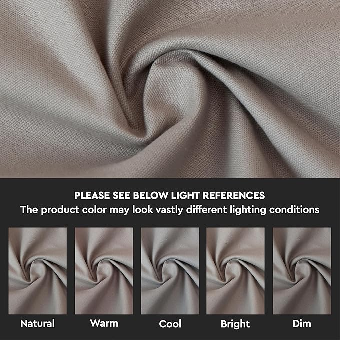 Encasa XO Beige Cloth Napkins Set of 12, 17"x17" | Solid Color Cotton Dinner Napkins | Washable & Reusable Napkins for Dining Table Fall Decoration, Holiday & Christmas Festivals