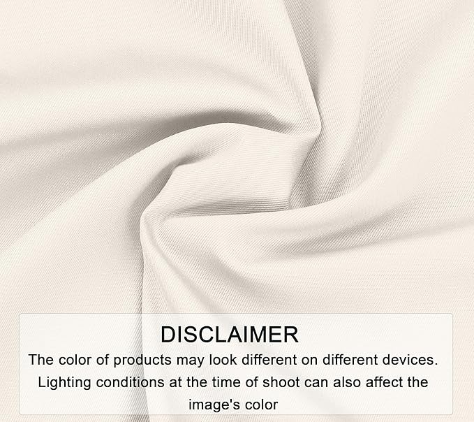 Zoyer Cloth Napkins Set of 4, 18x18 Inches Cotton Enrich Napkins Cloth ‎Washable, Soft & Durable Dinner Napkins for Parties, Wedding, Christmas, ‎Thanksgiving & Everyday Use - Ivory