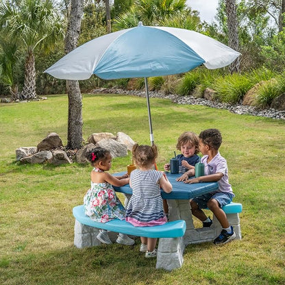 Step2 Sun & Fun Picnic Table with Umbrella