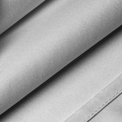 Lann's Linens - 10 Premium 120" Round Tablecloths for Wedding/Banquet/Restaurant - Polyester Fabric Table Cloths - Silver