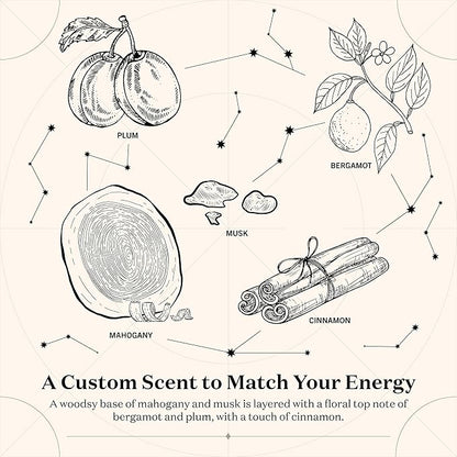 Birthdate Candles, October 27 - Scorpio Zodiac Scented Candles Birthday Gift - Bergamot, Cinnamon & Mahogany Scent - All-Natural Soy & Coconut Wax, 60-80 Hour Burn Time - Made in USA