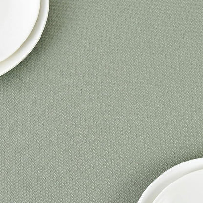 maxmill Textured Rectangular Tablecloth Water Resistance Antiwrinkle Spillproof Soft Jacquard Table Cloth for Dining Room, Buffet Banquet Parties and Holiday Dinners, 60 x 104 Inch, Sage Green