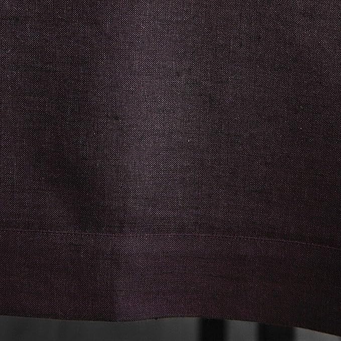 Solino Home Grape Linen Tablecloth 54 x 72 Inch - Athena, 100% Pure Linen Rectangle Tablecloth - Machine Washable Table Cloth for Fall, Autumn, Winter, Christmas, Holiday, New Year