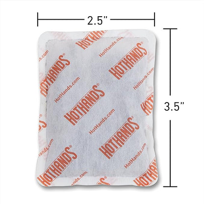 HotHands Body & Hand Super Warmers - Long Lasting Natural Odorless Air Activated Warmers - Up to 18 Hours of Heat - 3 Individual Warmers (Pack of 3)