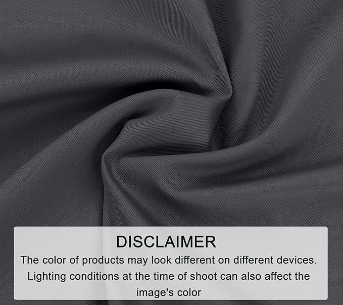 Zoyer Cloth Napkins Set of 12, 18x18 Inches Cotton Enrich Napkins Cloth ‎Washable, Soft & Durable Dinner Napkins for Parties, Wedding, Christmas, ‎Thanksgiving & Everyday Use - Dark Grey