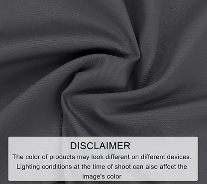 Zoyer Cloth Napkins Set of 4, 18x18 Inches Cotton Enrich Napkins Cloth ‎Washable, Soft & Durable Dinner Napkins for Parties, Wedding, Christmas, ‎Thanksgiving & Everyday Use - Dark Grey