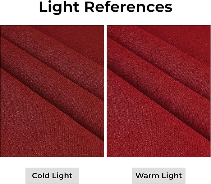 D'Moksha Homes Linen Red Table Runner 72 Inches Long - 100% Pure Linen Hemstitch Table Runner 14 x 72 Inch for Dresser, Dining, Winter, Christmas, Holiday - Classic Hemstitch