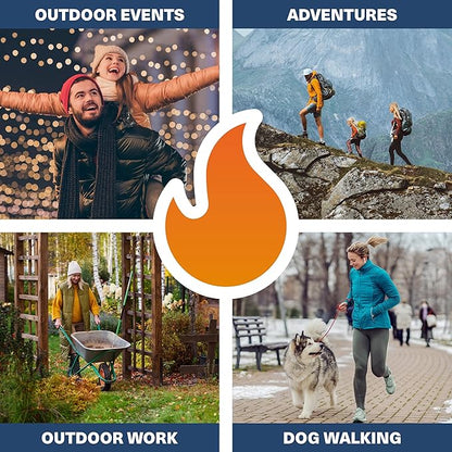 Bramble - Hand Warmers Disposable – Air-Activated Pocket Warmers for Hiking, Skiing, Camping, and Outdoor Activities – Provides Up to 10 Hours of Heat